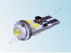 Светодиодная автолампа T10, 2,5W 12V econom